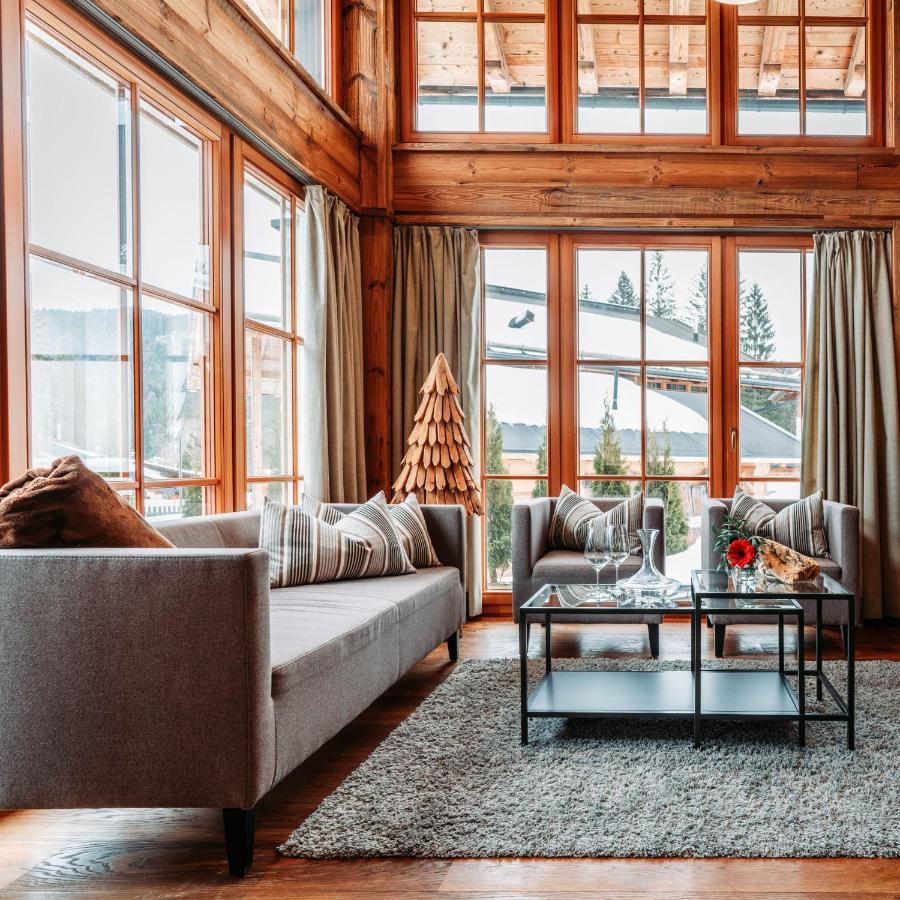 Im Weidach Superior Chalets ロイタシュ エクステリア 写真