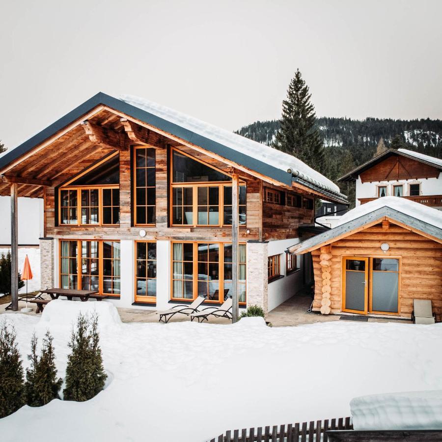 Im Weidach Superior Chalets ロイタシュ エクステリア 写真