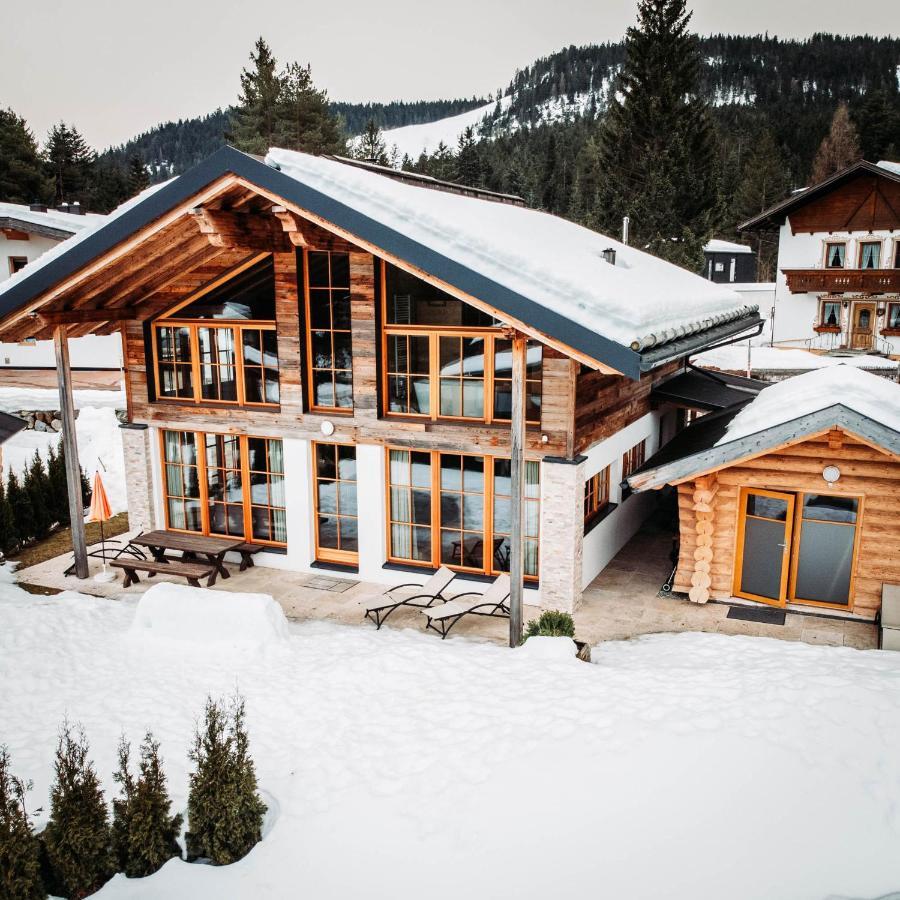 Im Weidach Superior Chalets ロイタシュ エクステリア 写真